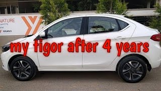 Safest Sedan 🔥🔥💓💓my tigor after 4 years long term review of tata tigorbs4 tata tigor❤️❤️ [upl. by Alenas]