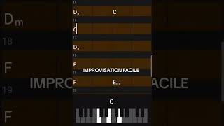 IMPROVISATION PIANO FACILE POUR DÉBUTANTS [upl. by Desirae512]