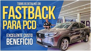 🚗 Fiat Fastback T200 para PCD Uma Análise Completa  Detalhes Motorização e Preço Exclusivo [upl. by Pinter]