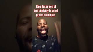 Glory hallelujah lets praise king Jesus faith savior kingjesus salvation shorts [upl. by Uball]