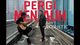 RIZKY FEBIAN  PERGI MENJAUH  LIVE ACOUSTIC  albumjejak [upl. by Nawuq]