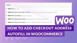 How to Add Checkout Address AutofillAutocomplete in WooCommerce EASY [upl. by Htedirem]