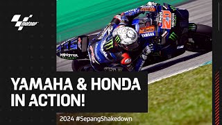 Yamaha amp Honda fulltime riders hit the track⚡️ 2024 SepangShakedown Day 2 Highlights [upl. by Htebaile]