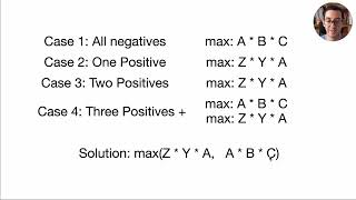 MaxProductOfThree Codility Lesson 6  Python [upl. by Blessington]