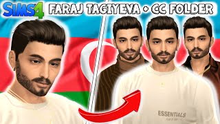 Faraj Tağıyeva Expanded Outfits  Sims 4 CAS  CC Folder amp Sim Download [upl. by Stew]