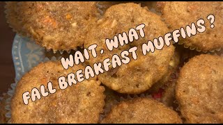 MOST DELICIOUS FILLING breakfast muffins Morning Glory Muffins [upl. by Anawaj828]