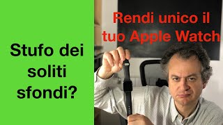 Stufo dei soliti sfondi Apple Watch Sfondi gratis ed unici [upl. by Fernandina42]