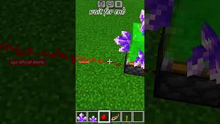 MAKING AUTOMATIC CRYSTAL MAKER IN MINECRAFT shorts minecraft ageofficialshorts [upl. by Soutor]