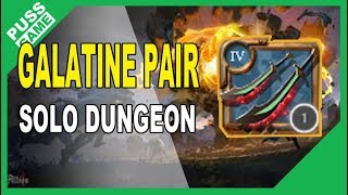 Galatine Pair solo dungeon  Albion online [upl. by Eatton829]