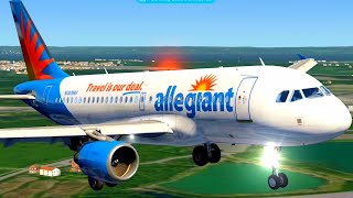 ALLEGIANT AIRLINES SWISS SSF [upl. by Oicnerual]