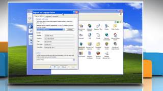 How to change the date format in Windows® XP [upl. by Okimat855]