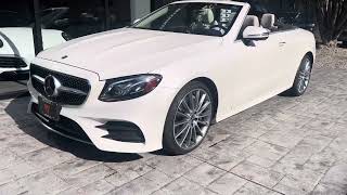 2020 Mercedes Benz E450 4Matic Cabriolet at Weissach with Mike Jones [upl. by Alleber704]