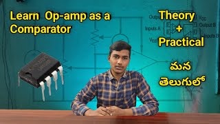 Learn How to Use OpAmps as Comparators with Voltage Dividers Conceptsquot  Sensors Series part1 [upl. by Esbensen]