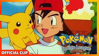 Ash the torchbearer 🔥🏃  Pokémon Adventures in the Orange Islands  Official Clip [upl. by Kenrick290]