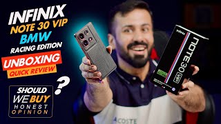 Infinix note 30 vip BMW Racing Edition Unboxing  Review  Infinix Note 30 Vip price in pakistan [upl. by Prakash484]