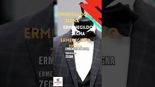 How to Pronounce Ermenegildo Zegna howtopronounce italy zegna shorts [upl. by Retsevlys]