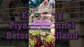 Amazing Thailand Exploring Betong and the history of Piyamit Tunnel travelthailand history [upl. by Ellenyl]