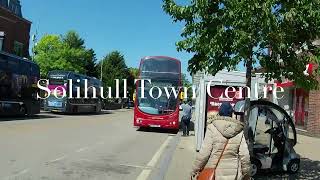 BR 73 Solihull To Heartlands Hospital 4K [upl. by Mellitz]