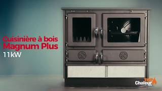 Cuisinière à bois Magnum Plus 11kW  MBS [upl. by Merv]