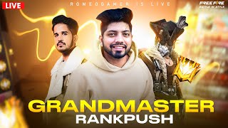 Free Fire Live New BR Rank Season 40 GrandMaster Push To Top 1 [upl. by Aer]