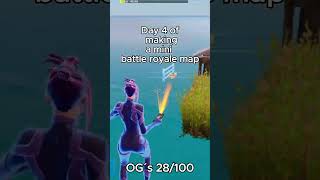 Day 4 of making a mini battle royale fortnite fortnitetrolling fortnitefunny gaming gettrolled [upl. by Nanny]