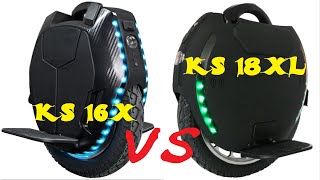 Kingsong 16X VS 18XL and Inmotion V10 [upl. by Rimaa]