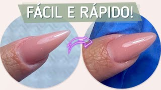 TRANSFORMANDO UNHAS STILETTO EM ALMOND l PRATICANDO COM A GRAZI [upl. by Ahtamas]