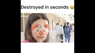 Destroyed in seconds 🤣funnyshorts funny viralvideo trending [upl. by Falo]