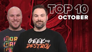 Top 10 Hottest Board Games October 2024  The Best of BGG [upl. by Ennaitsirhc]