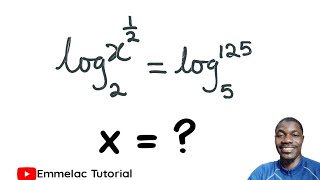 Logarithmic Exponential Equation [upl. by Beryl10]