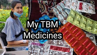 Tuberculosis Meningitis TBM medicines Sharing my medicines for TBM Colours of life [upl. by Rivalee580]