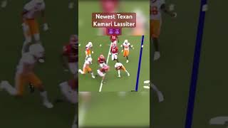 Newest Texan Kamari Lassiter Highlights [upl. by Eninaej]