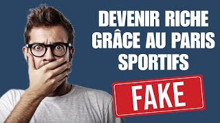 VOICI LE PLUS GROS MENSONGE SUR LES PARIS SPORTIFS [upl. by Berner518]