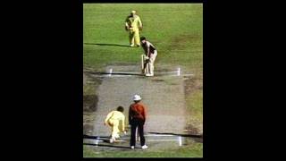 The infamous underarm bowl incident  Australia Vs New Zealand 1981 [upl. by Ylelhsa]