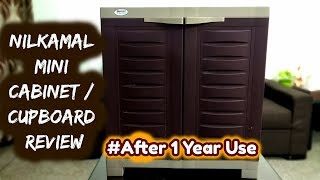 Nilkamal Multipurpose Storage Cabinet  Cupboard review [upl. by Eillil702]