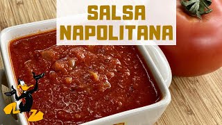 Salsa Napolitana Casera 🥫 ¡RECETA ORIGINAL ITALIANA [upl. by Witty167]