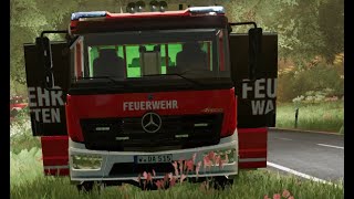 Der erste Einsatz im LS 22 mit der Feuerwehr Waldstetten [upl. by Itsym515]