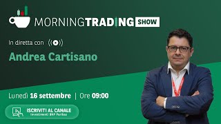 1609 Morning Trading Show con Andrea Cartisano [upl. by Cora]