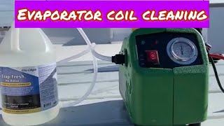 The best Evaporator coil cleaning [upl. by Sherer]