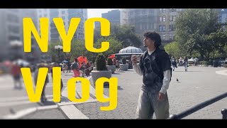 NYC VLOG Exploring Anime Convention Walking in New York Meeting PixelDrink [upl. by Nilre]