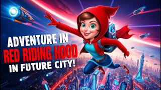 Little Red Riding Hood and the City of the Futurechildrensbooks storytime cartoon [upl. by Essy334]