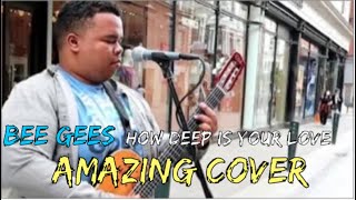 HOW DEEP IS YOUR LOVE by BEE GEES  Fabio Rodrigues Cover [upl. by Yartnoed]