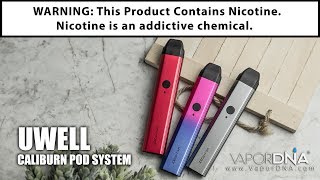 In The Spotlight with The Caliburn Vape Pod System by Uwell [upl. by Verda801]