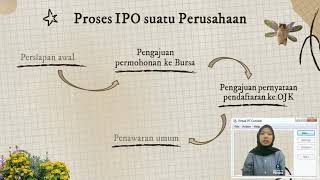 INITIAL PUBLIC OFFERING IPO  MANAJEMEN KEUANGAN [upl. by Gonzalo]