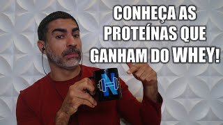 Conheça as proteínas que ganham do whey [upl. by Tillford]