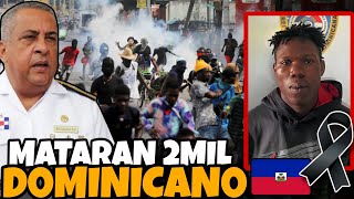 😱 En Tenares Haitiano La Culebra Sale a MAT4R 2MIL Dominicanos En Plena Calle [upl. by Hinda]