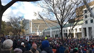 Grande marche pour lenvironnement au Québec [upl. by Fidele]