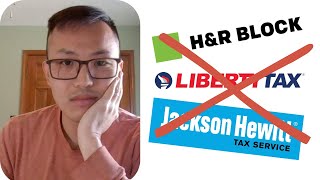 Do Not Go To HampR Block Liberty Tax or Jackson Hewitt Until You Watch This Video [upl. by Harness168]