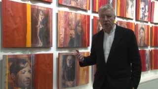 Red Books Event with artist Hughie ODonoghue [upl. by Negaem]