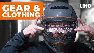 HarleyDavidson Gear and Clothing walkaround with Lee [upl. by Aylatan]